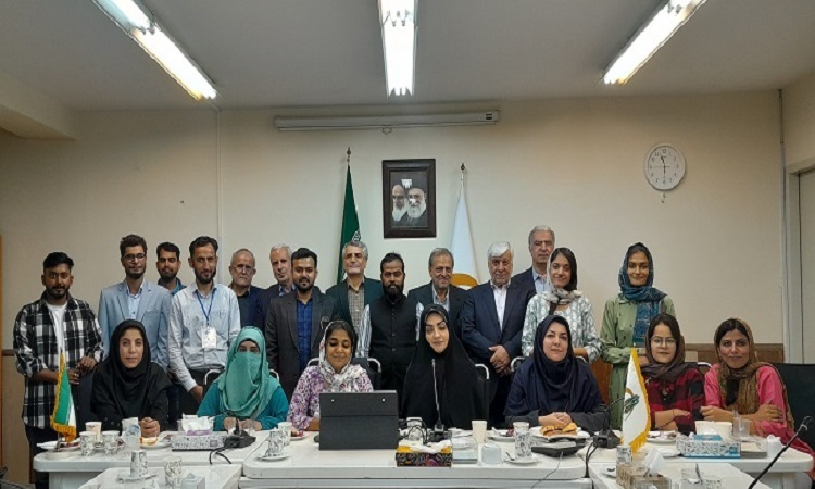 نشست مشترک گروه زبان و ادبیات فارسی دانشگاه و هیأت اعزامی از دانشگاه های هند